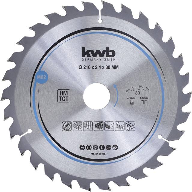 Billede af Einhell Rundsavsklinge, TCT, medium, Ø160/Ø30 mm, 30 tænder