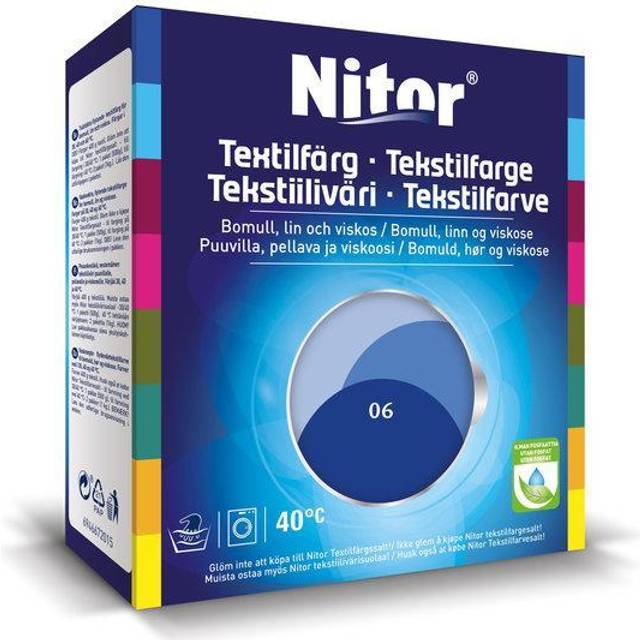 Billede af Nitor Tekstilfarve Blåklint