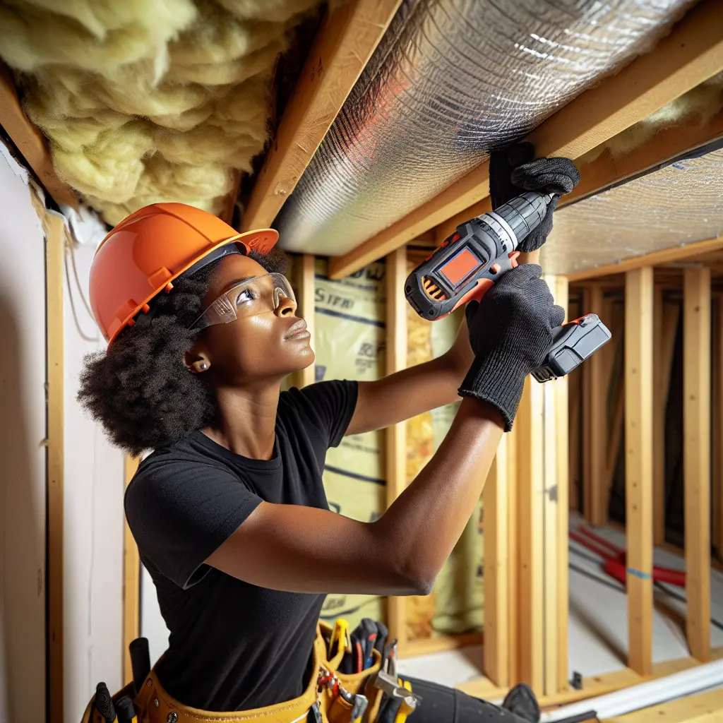 Sådan monterer du dampspærren korrekt i loftet