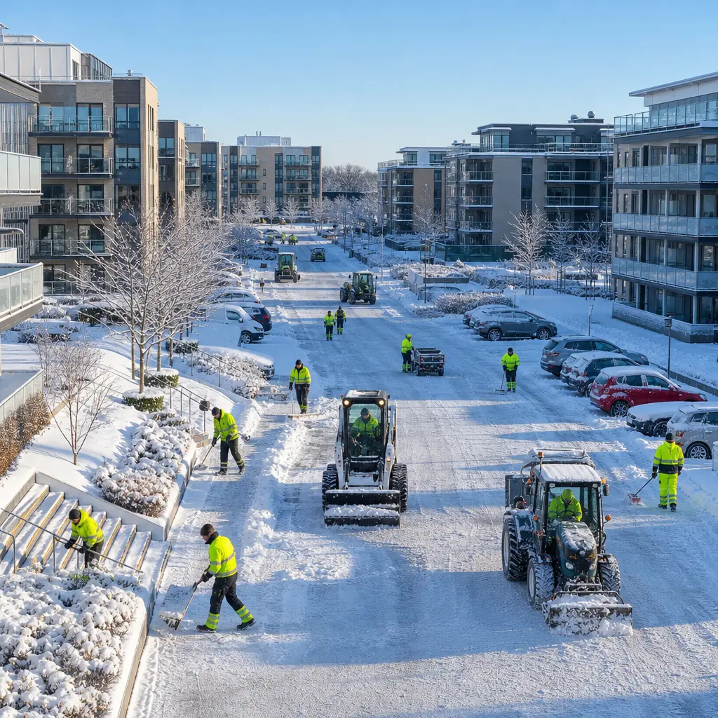 Effektiv vintertjeneste til boligforeninger og erhverv